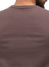 Chocolate Relaxed Round T-Shirt - Khotwh