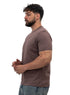 Chocolate Relaxed Round T-Shirt - Khotwh