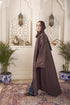 Chocolate Ribbed Long Cardigan - Khotwh