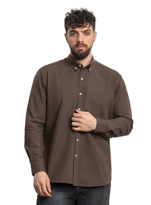 Chocolate Summer - Linen Shirt - Khotwh