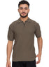 Cilantro Design 01057Knit Polo Neck Zipper - T-Shirt - Khotwh
