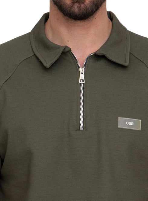 Cilantro Design 3865VIG - Zipper Squares Polo - Khotwh