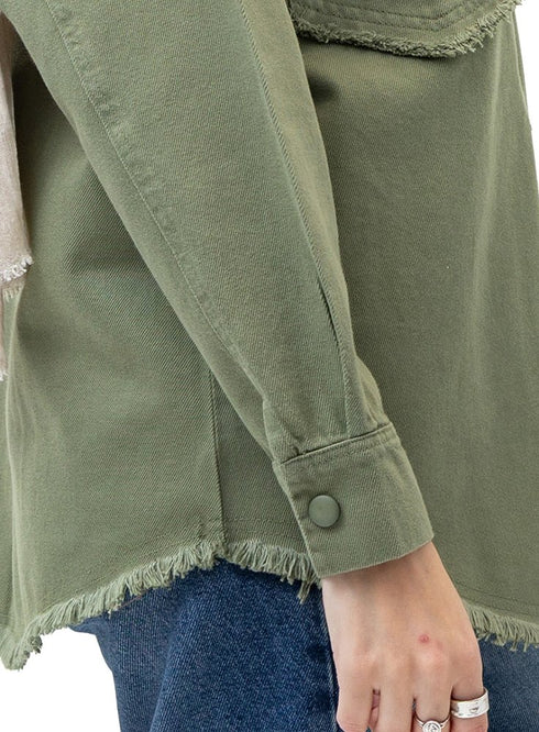 Cilantro Gabardine Jacket 5 - Khotwh