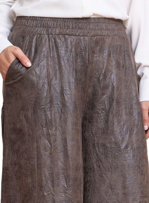 Cilantro Leather Pants - Khotwh