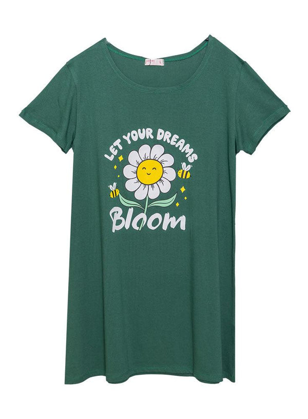 Cilantro Night Shirt - Design 10 - Khotwh