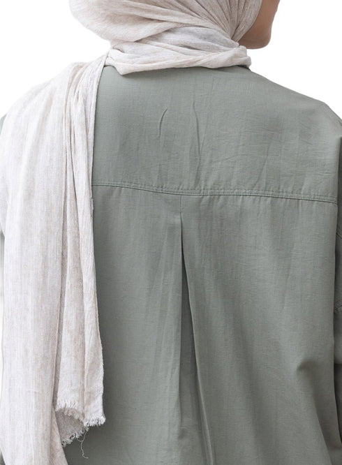 Cilantro Pocket Poplein Shirt - Khotwh