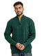 Cilantro Quarter Zipper Pullover - Khotwh