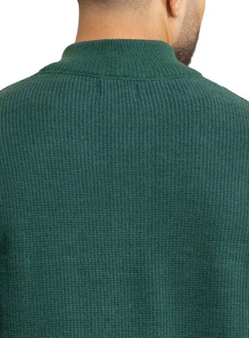 Cilantro Quarter Zipper Pullover - Khotwh