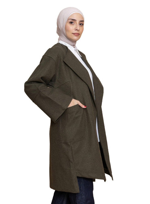 Cilantro RD - Over Size Feather Jacket - Khotwh