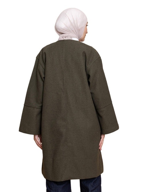 Cilantro RD - Over Size Feather Jacket - Khotwh