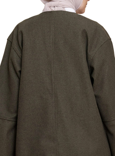 Cilantro RD - Over Size Feather Jacket - Khotwh