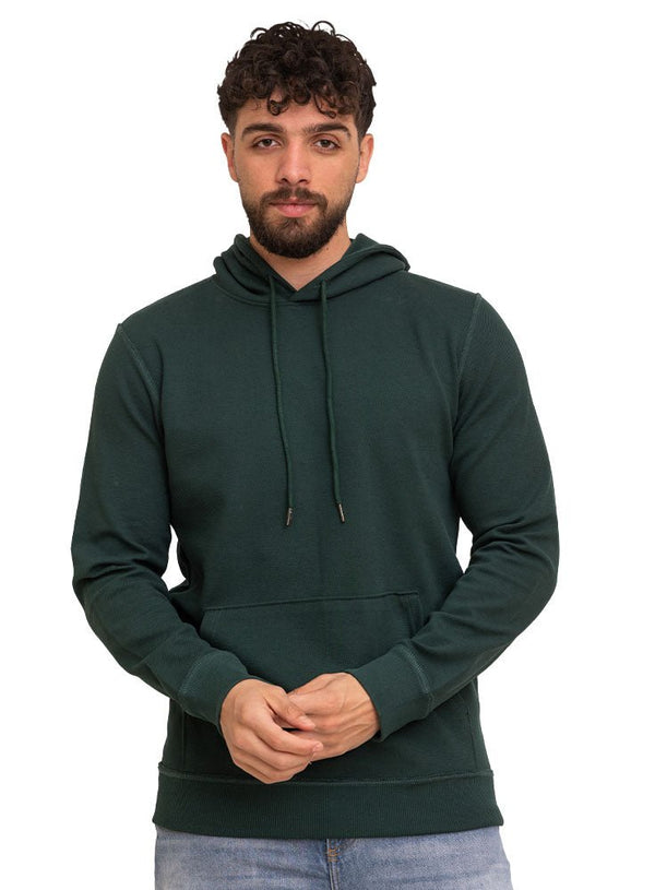 Cilantro Ribbed Hoodie - Khotwh