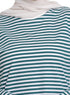 Cilantro Striped Long - Sleeve - Khotwh