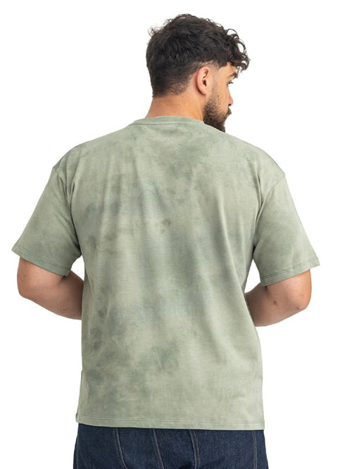 Cilantro TieDie-Oversize Round T-Shirt - Khotwh