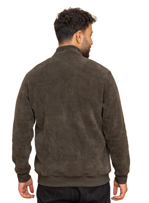 Cilantro Velvet High Neck Sweater - Khotwh