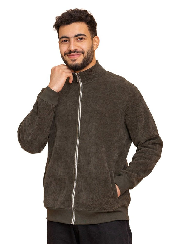 Cilantro Velvet High Neck Sweater - Khotwh