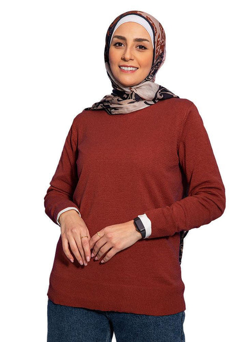 Cinnamon Knit - Pullover - Khotwh