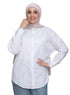 Circle - White E - Over Size Shirt - Khotwh