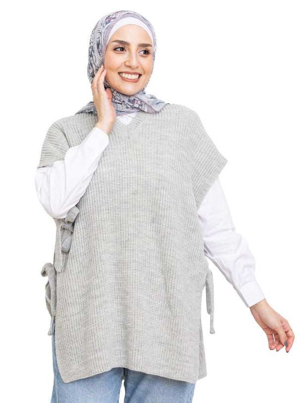 Cloud Cut Belt Pullover - Khotwh