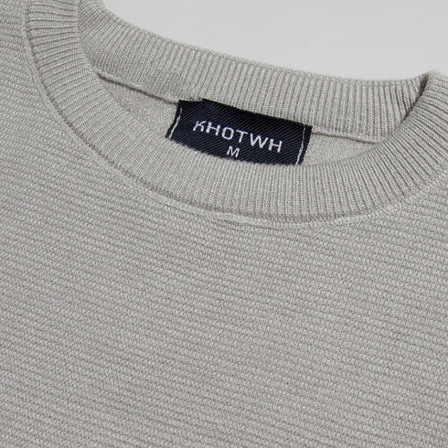 Cloud D - Round Basic Pullover - Khotwh
