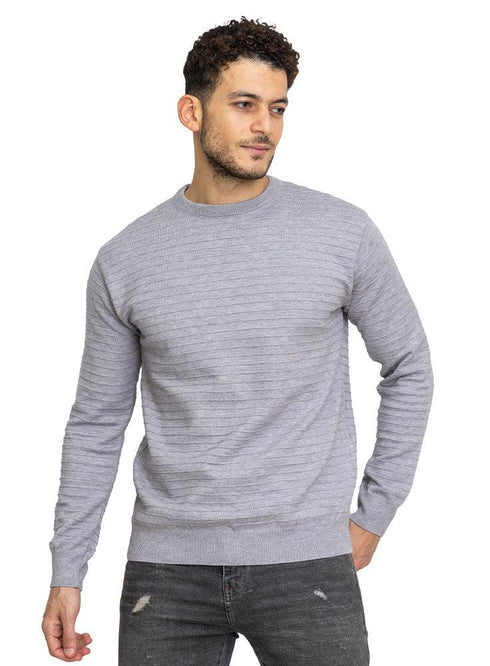 Cloud D - Round Striped Pullover - Khotwh