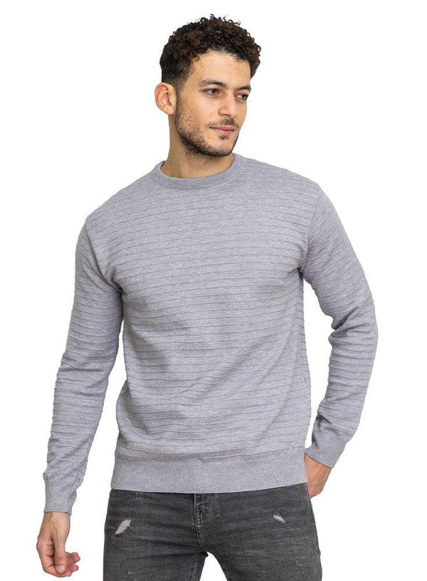 Cloud D - Round Striped Pullover - Khotwh