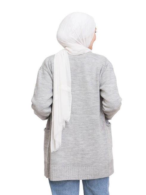 Cloud E - Basic Pocket Cardigan - Khotwh