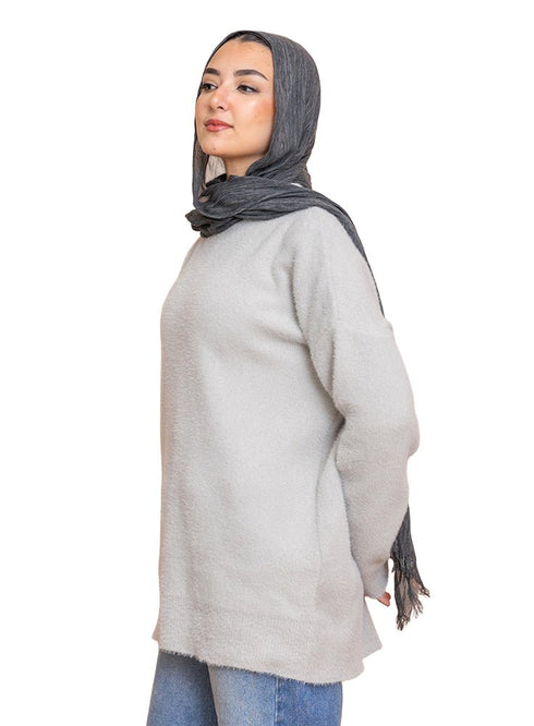 Cloud Fluffy Over Size Pullover - Khotwh