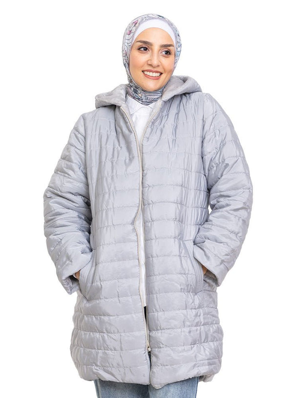 Cloud Long Double Face Jacket - Khotwh