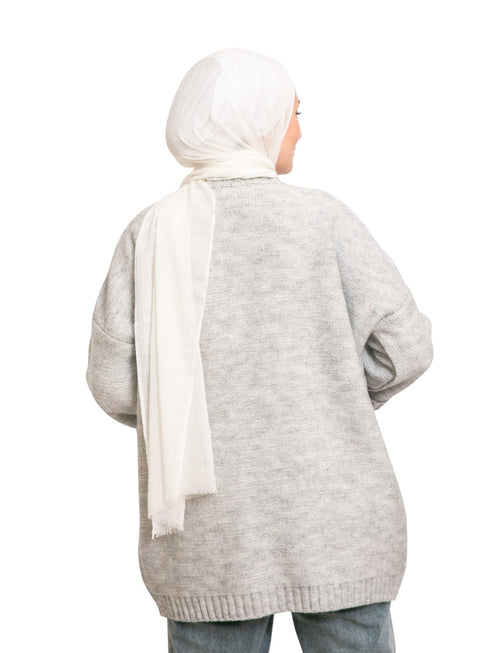 Cloud Over Size Pullover - Khotwh