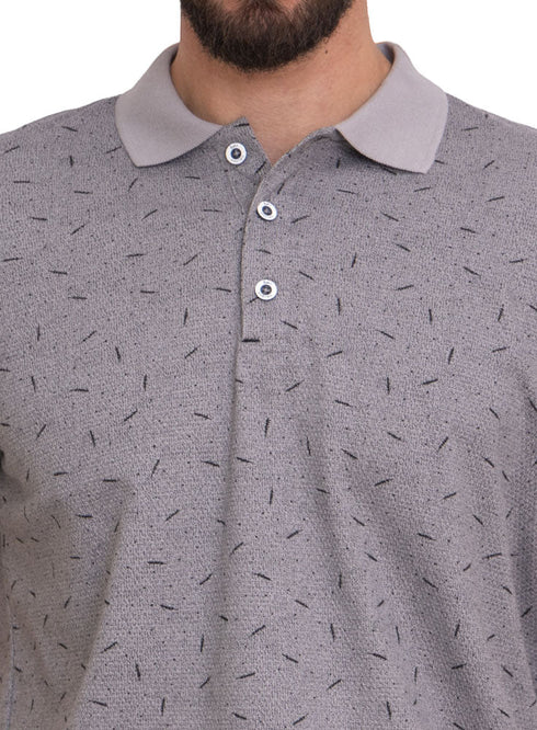 Cloud Printed Polo Design 3 - Khotwh