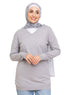 Cloud V - Neck Knit Pullover - Khotwh