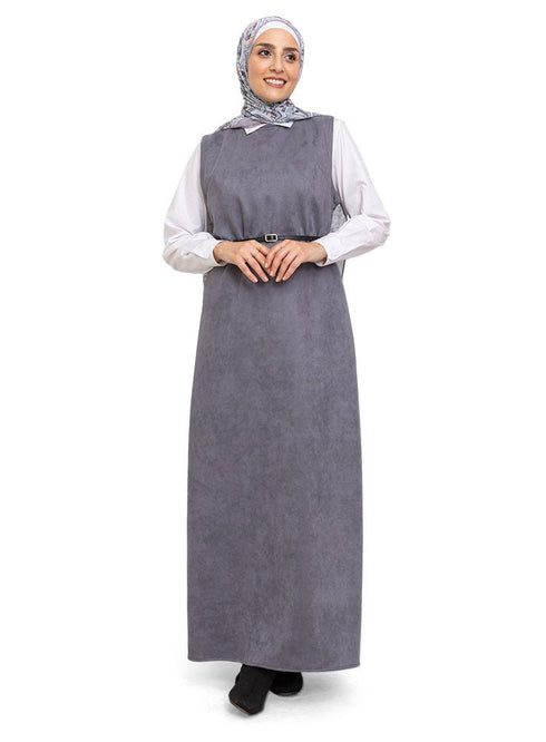 Cloud Winter Sleeveless Dress - Khotwh