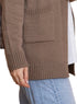 Coffee Basic Pocket Cardigan - Khotwh