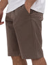Coffee Classic Gabardine Short - Khotwh