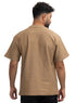 Coffee Crunchy - Oversize Round T-Shirt - Khotwh