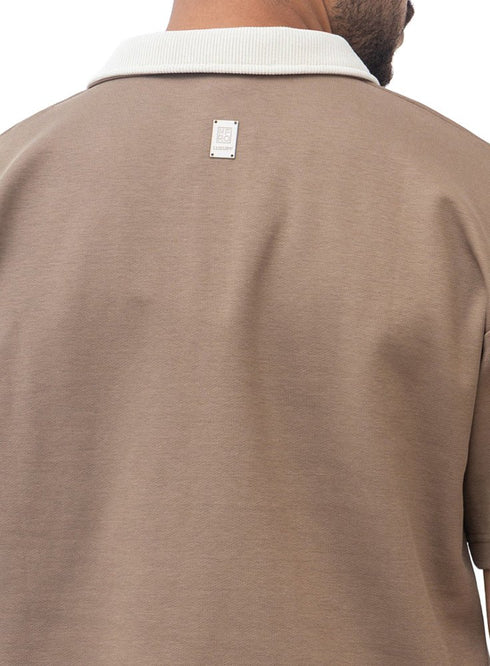 Coffee Design 3011 NF - Polo Neck T-Shirt - Khotwh