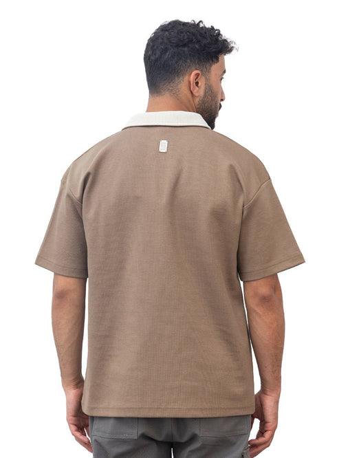 Coffee Design 3011 NF - Polo Neck T-Shirt - Khotwh