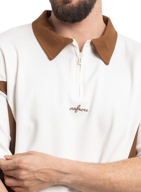Coffee Design 3018 NF - Polo Neck T-Shirt - Khotwh