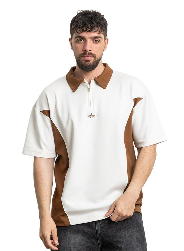 Coffee Design 3018 NF - Polo Neck T-Shirt - Khotwh