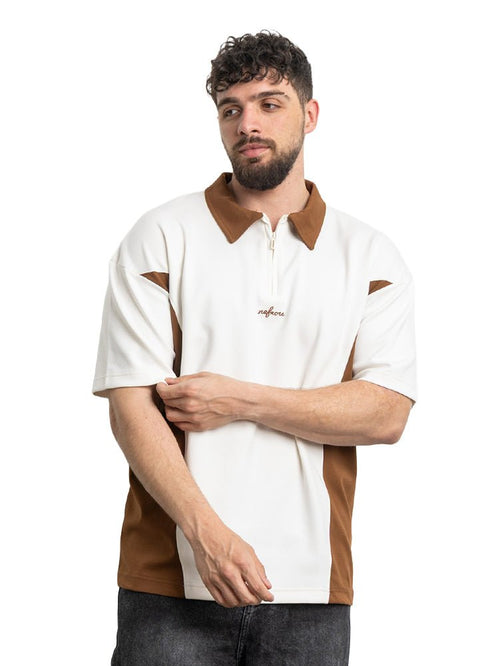 Coffee Design 3018 NF - Polo Neck T-Shirt - Khotwh