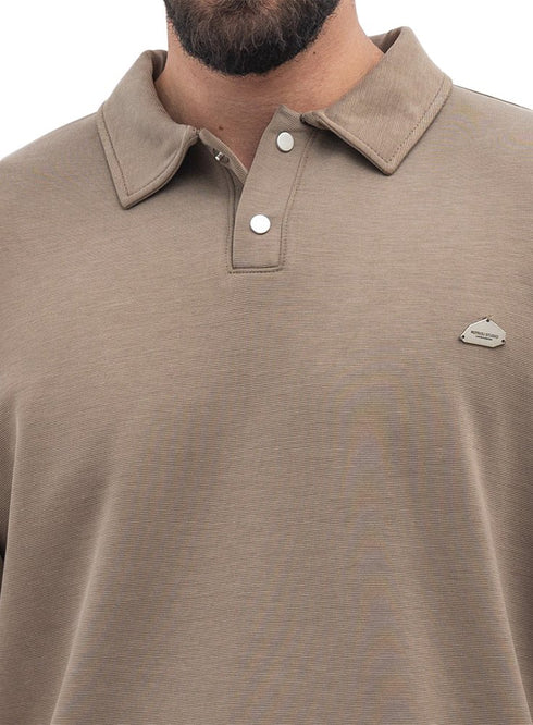 Coffee Design 3071 NF-Polo Neck T-Shirt - Khotwh