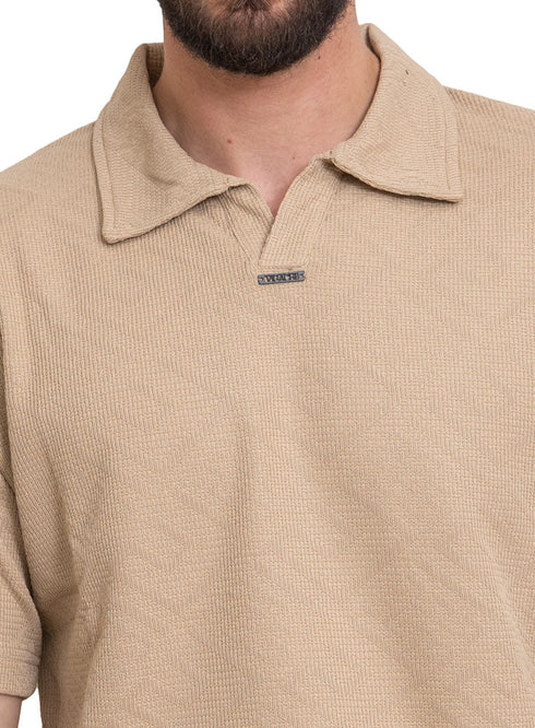 Coffee Design 3786VIG - O - S Polo Neck T-Shirt - Khotwh