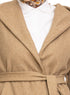 Coffee Feather Jacket - Khotwh