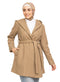 Coffee Feather Jacket - Khotwh