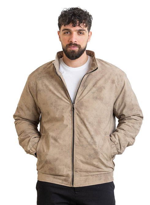 Coffee Gabardine Jacket 1 - Khotwh