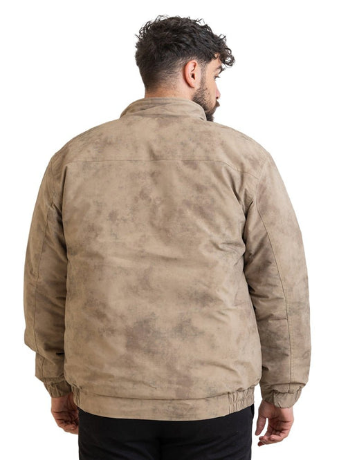 Coffee Gabardine Jacket 1 - Khotwh
