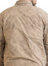 Coffee Gabardine Jacket 2 - Khotwh