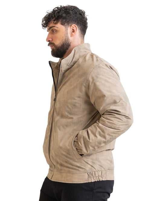 Coffee Gabardine Jacket 2 - Khotwh