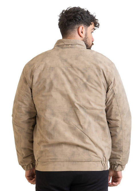 Coffee Gabardine Jacket 2 - Khotwh